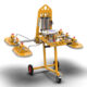Abaco Stone Vacuum Lifter – SVL100 (1,000 kg / 2,200 lb, 0°–90° Tilt, 4 Pads) - Image 4