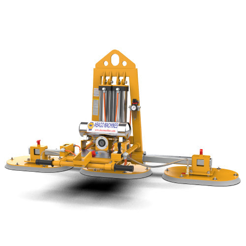 abaco-machines-USA-stone-vacuum-lifter-SVL75-03.jpg Abaco Stone Vacuum Lifter – SVL75 (750 kg / 1,650 lb, 0°–90° Tilt, 3 Pads) - Image 1