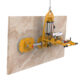 Abaco Stone Vacuum Lifter – SVL75 (750 kg / 1,650 lb, 0°–90° Tilt, 3 Pads) - Image 3
