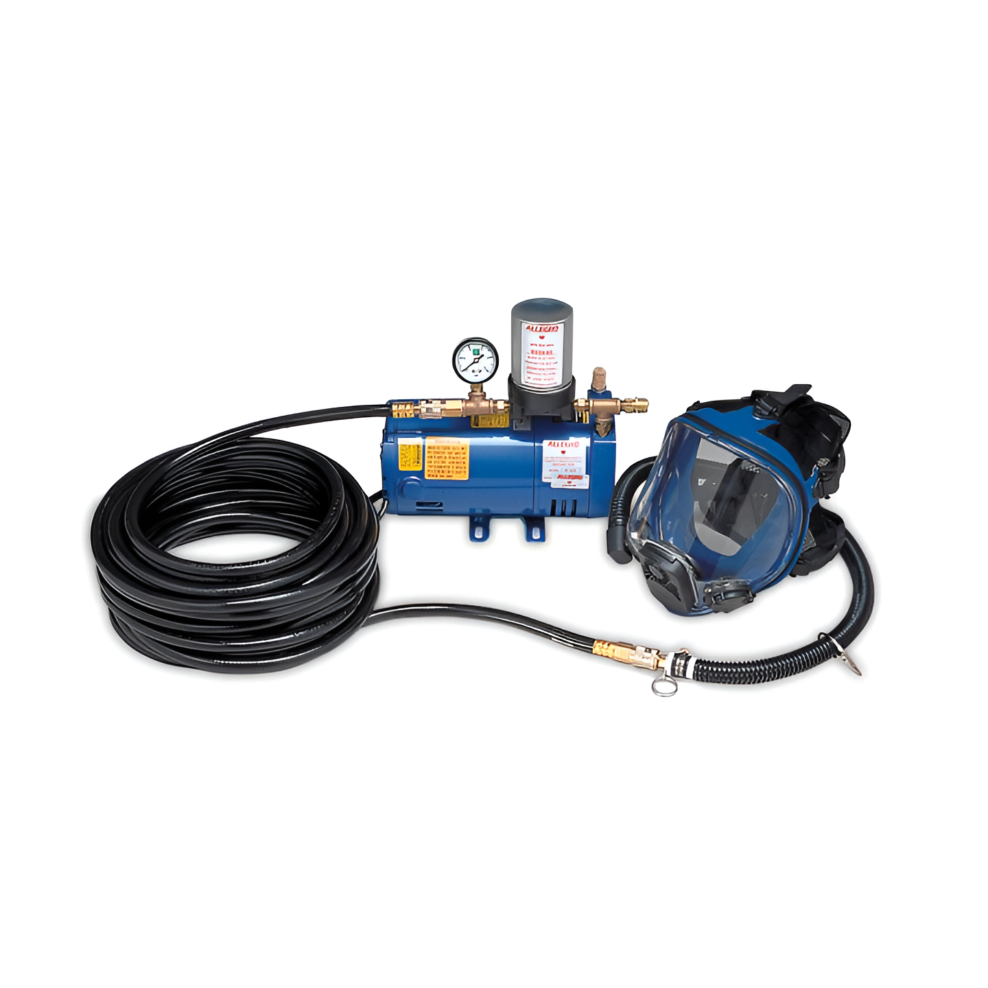 allegro-1-worker-full-mask-system-with-100-hose-9210-01.png Full Mask Systems | 100' Hose | 1/4 HP | Allegro 9210-01 - Image 1