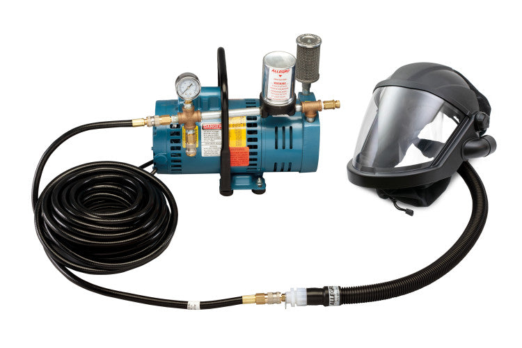 allegro-2-worker-maxshield-SAR-system-50ft-hose-9254-02.jpg 2 Worker Maxshield SAR System | 50' Hose | Allegro 9254-02 - Image 1