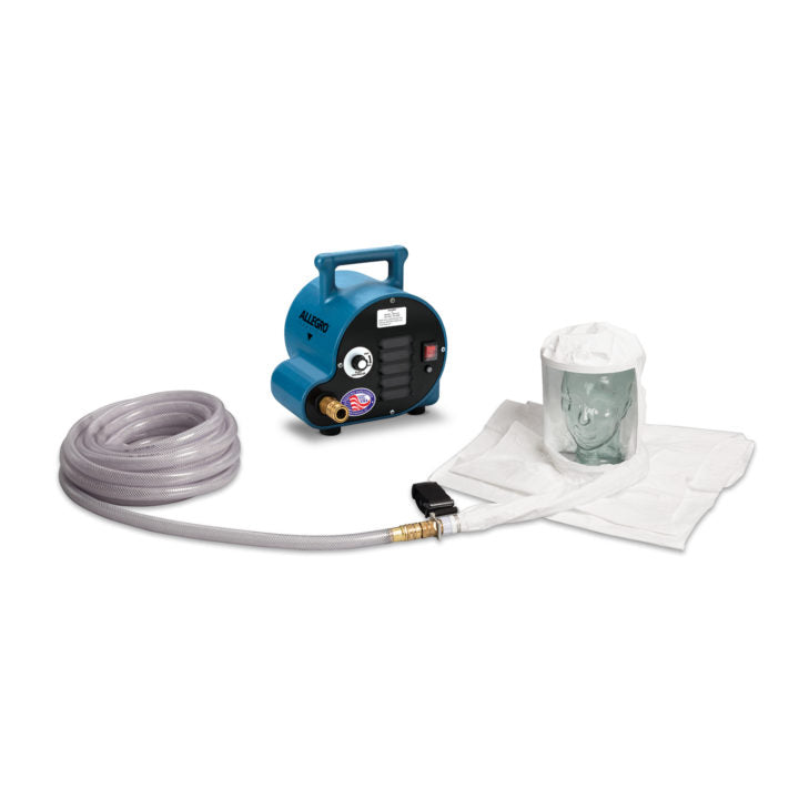 allegro-double-bib-tyvek-hood-breathing-air-blower-respirator-systems.jpg Hood Breathing Air Blower Respirator Systems | Double Bib Tyvek | Allegro - Image 1