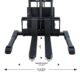 Electric Straddle Stacker | 3300 lbs. Capacity | 118'' Lifting Height | Apollolift A-3012 - Image 7