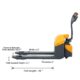 Electric Pallet Jack | 4400 lbs. Capacity | 48'' x 27'' Fork | Apollolift A-1030 - Image 5