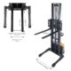 Apollo Lift Full Electric Straddle Stacker 118" Max.Lifting Height 3300 lbs. A-3047 - Image 5