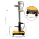 Fully Electric Mini Order Picker With Load Tray | 200 lbs Capacity | Apollolift A-5001 - Image 3