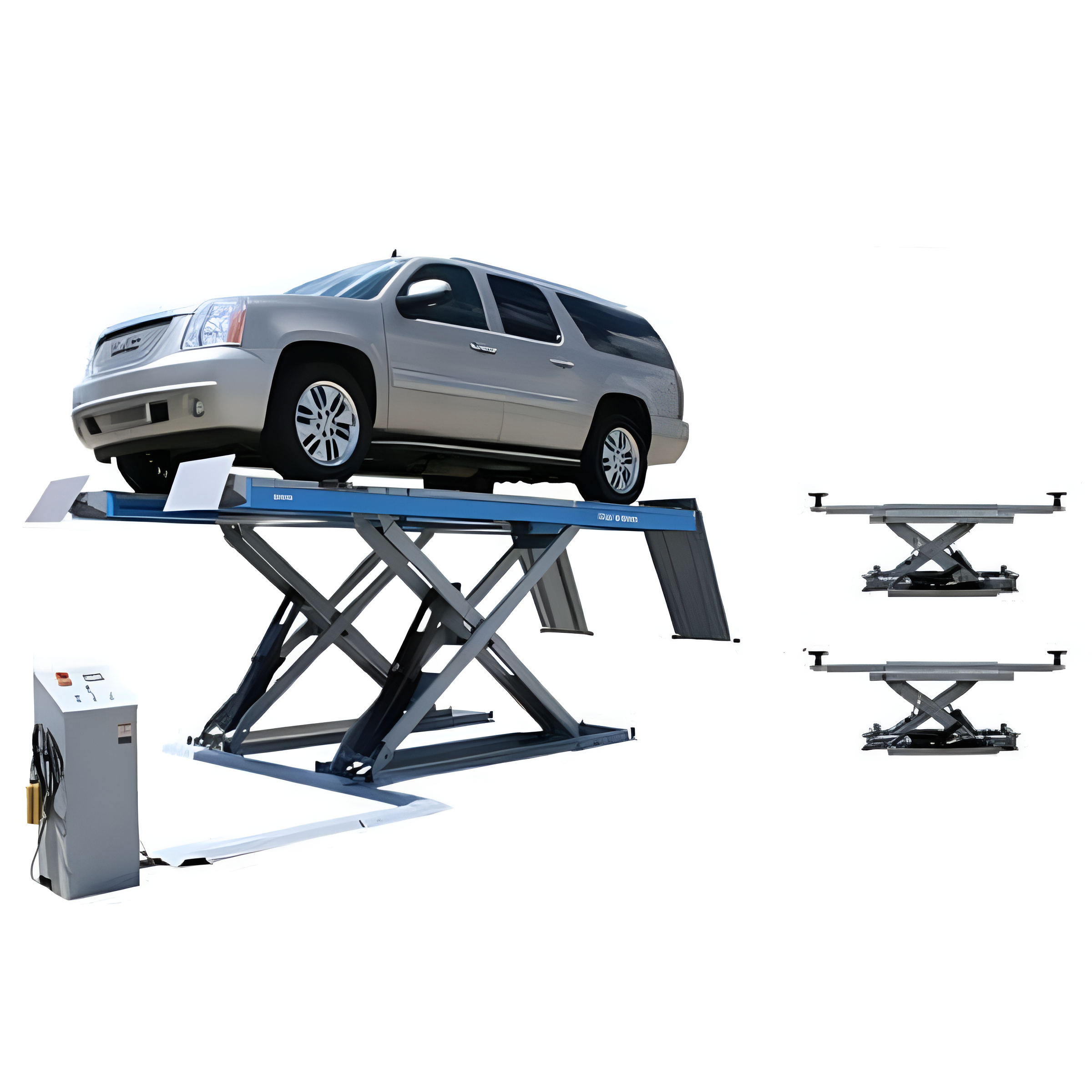 atlas-automotive-equipment-12ASL-alignment-scissor-lift-and-RJ-6-rolling-jacks-combo-ATTD-12ASL-COMBO-FPD-Picsart-AiImageEnhancer.png Atlas 12ASL 12,000 lb Alignment Scissor Lift with Dual RJ-6 Rolling Jacks – Flush Mount Lift Combo (Model: ATTD-12ASL-COMBO-FPD) - Image 1