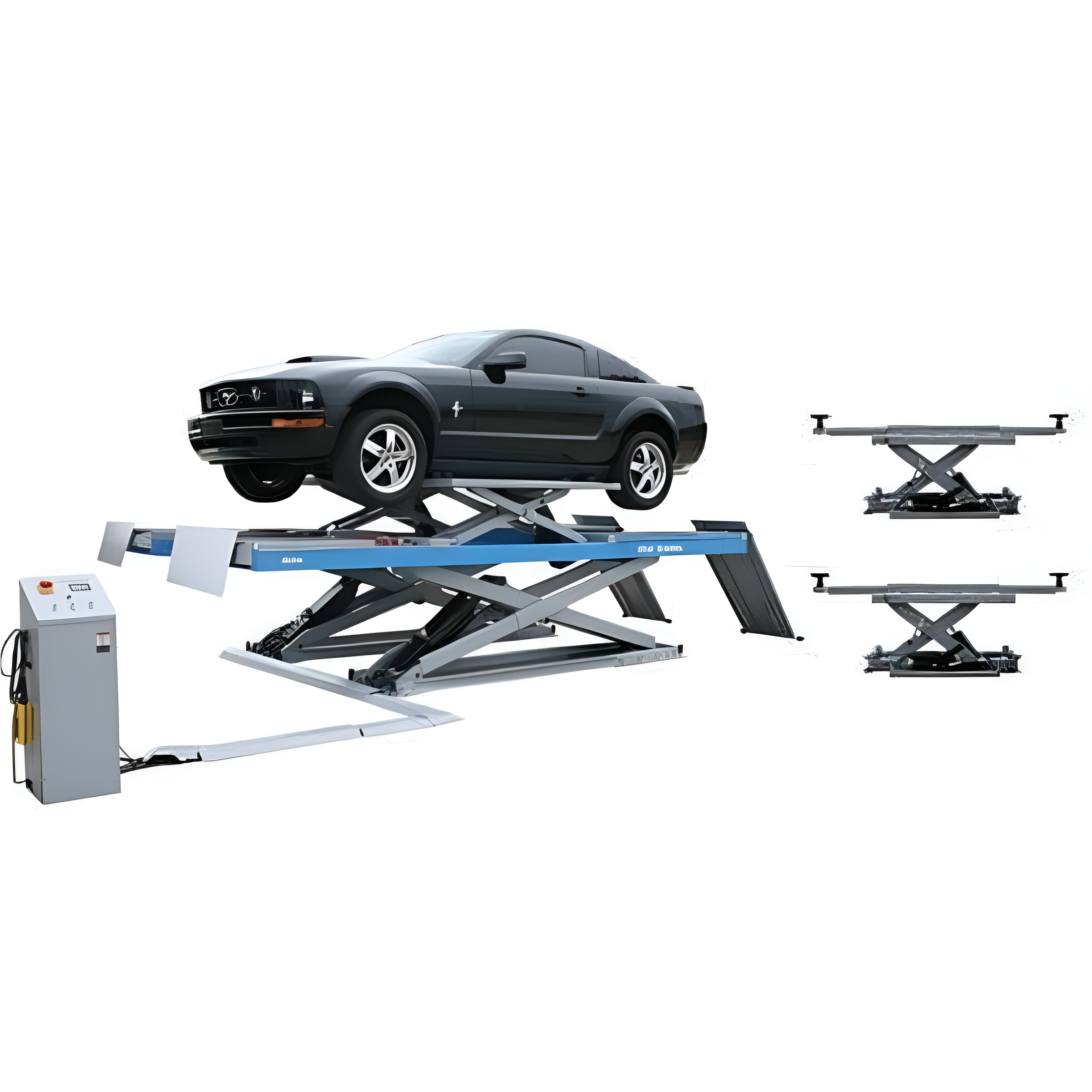 atlas-automotive-equipment-12AWFSL-alignment-scissor-lift-and-RJ-6-rolling-jacks-combo-ATTD-12AWFSL-COMBO-FPD_129c0d4e-3989-4719-8fa6-26182d17067a.png Atlas 12AWFSL 12,000 lb Alignment Scissor Lift with Dual RJ-6 Rolling Jacks – Open Front, Flush Mount Combo (Model: ATTD-12AWFSL-COMBO-FPD) - Image 1