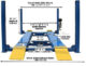 Atlas 412 12,000 lb 4-Post Lift with RJ6 Rolling Jacks Combo – Heavy-Duty Automotive Lift for Alignment & Service (ATTD-412-COMBO-FPD) - Image 3