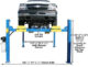 Atlas 412 12,000 lb 4-Post Lift with RJ6 Rolling Jacks Combo – Heavy-Duty Automotive Lift for Alignment & Service (ATTD-412-COMBO-FPD) - Image 2