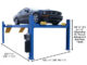 Atlas 414A Commercial Grade Alignment 4-Post Lift – 14,000 lb Capacity Heavy-Duty Automotive Lift (ATTD-414A) - Image 3
