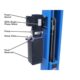Atlas BP8000 2-Post Car Lift with Lawnmower Adapter Combo – 8,000 lb Capacity Garage Equipment - Image 12