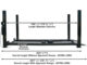 Atlas PRO9000 4-Post Lift with RJ6 Rolling Jacks Combo – 9,000 lb Capacity Car Lift | Atlas Automotive Equipment XH-PRO9-COMBO2 (Will Call Pickup) - Image 12