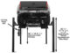 Atlas PRO9000 4-Post Lift with RJ6 Rolling Jacks Combo – 9,000 lb Capacity Car Lift | Atlas Automotive Equipment XH-PRO9-COMBO2 (Will Call Pickup) - Image 10