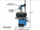 Atlas TC289DAA Tire Changer & WB11 Wheel Balancer Combo – Professional Rim Clamp Machine and Digital Wheel Balancer | TCWB-COMBO9-FPD - Image 3