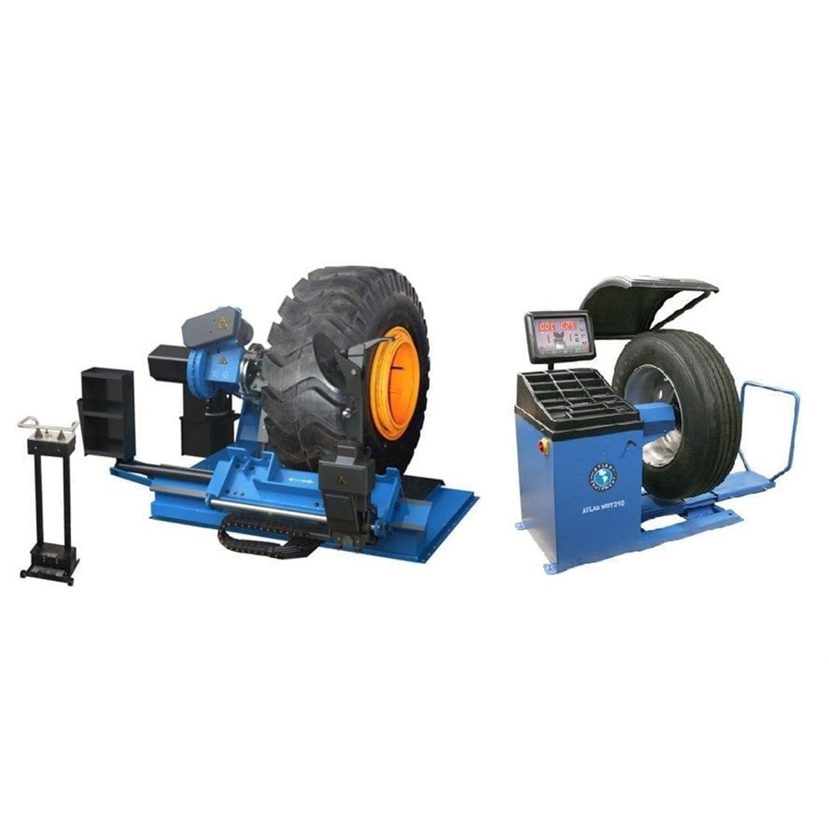 atlas-automotive-equipment-TC306-tire-changer_WBT210-wheel-balancer-combo-TTCWB-COMBO4-FPD.png Atlas Equipment TC306 + WBT210 Heavy‑Duty Truck Tire Changer & Wheel Balancer Combo | TTCWB‑COMBO4‑FPD - Image 1