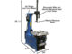 Atlas TC755EZ Tire Changer & WB49-2-PRO Wheel Balancer Combo – Professional Rim Clamp Machine & Digital Balancer | TCWB-COMBO4-FPD - Image 9