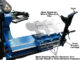 Atlas TTC301 Truck Tire Changer – Heavy-Duty Commercial Tire Machine for Trucks & Buses (ATTC301/1PH) - Image 6