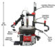 Atlas Platinum PTC500 Tire Changer + PWB90XL Wheel Balancer Combo Package – Professional Tire Service Equipment (AP-TCWB-COMBO2-FPD) - Image 8