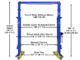 Atlas Platinum PVL15 ALI Certified 15,000 lb Commercial Grade Overhead 2-Post Lift – Heavy-Duty Automotive Lift (AP-PVL15-2) - Image 16