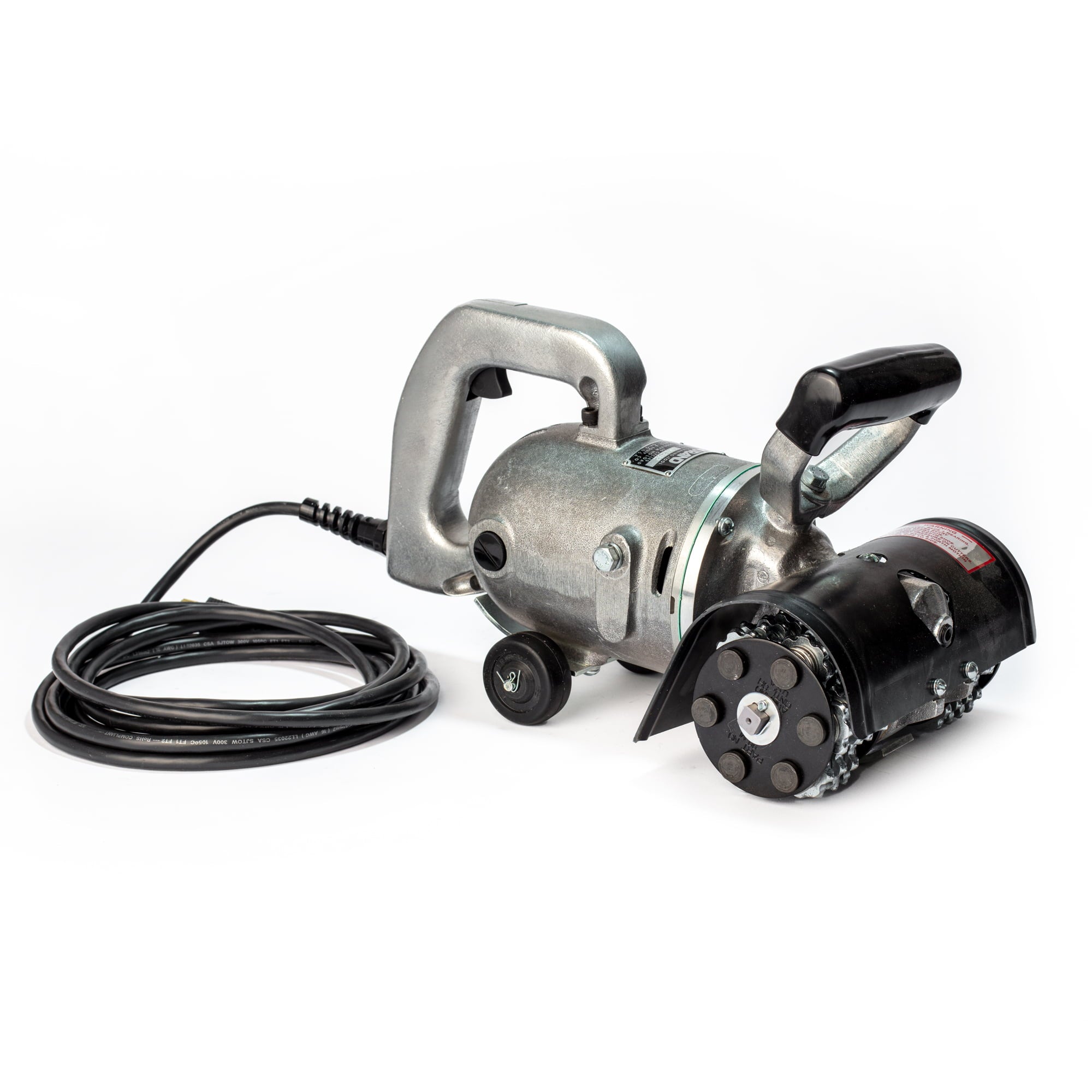 aurand-8inches-carbide-handheld-deck-scaler-115V-electric-M5-1C.jpg Aurand M5‑1C 115 V Electric 8″ Carbide Handheld Deck Scaler - Image 1