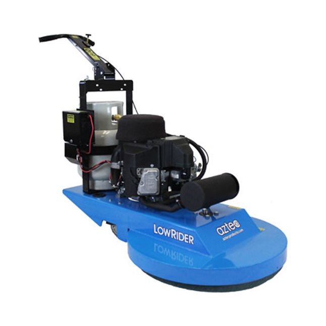 aztec-products-24-low-rider-propane-burnisher-18-HP-kawasaki-with-propane-tank-070-24-LR.jpg Low Rider Floor Burnisher | 24'' | Aztec Products - Image 1