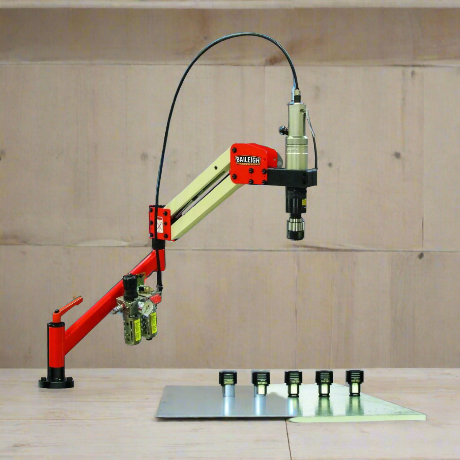 baileigh-industrial-ATM-27-1000-single-arm-air-powered-tapping-machine-BA9-1000326_2024-07-23T07_59_14.156Z.png Pneumatic Tapping Arm | Baileigh Industrial BA9-1000326 - Image 1