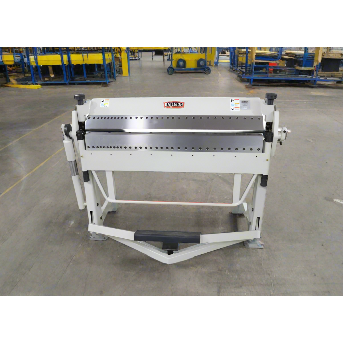 baileigh-industrial-BB-5016F-DS-manually-operated-reversible-box-and-pan-brake-50-length-16-gauge-mild-steel-capacity-BA9-1010428.png Reversible Finger Brake | 16 Gauge Cap. | Baileigh Industrial BA9-1010428 - Image 1