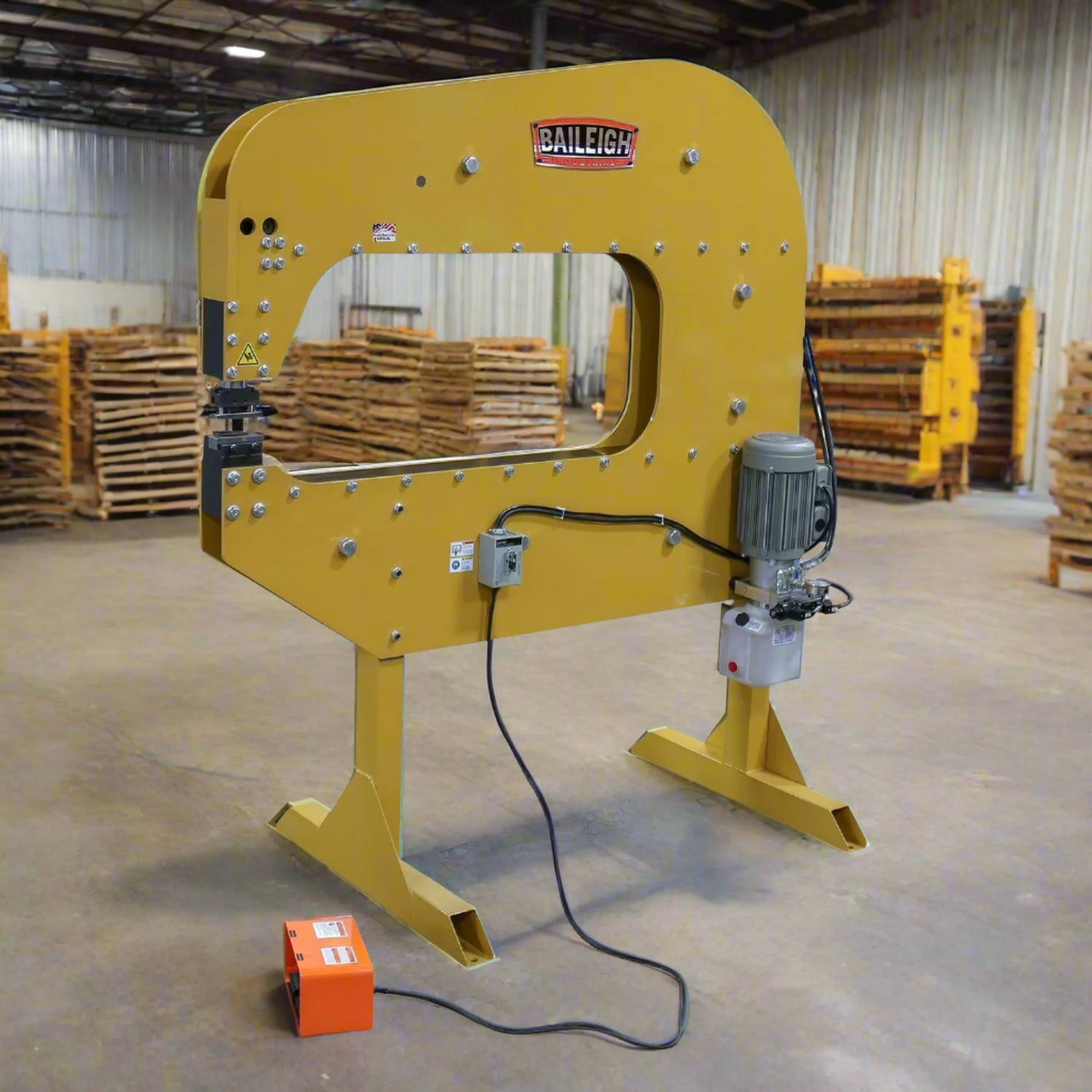 baileigh-industrial-LP-48-7-ton-louver-press-4-throat-depth-110V-BA9-LP48_2024-07-19T07_29_22.404Z.png Louver Press | 7 Ton | Baileigh Industrial BA9-LP48 - Image 1