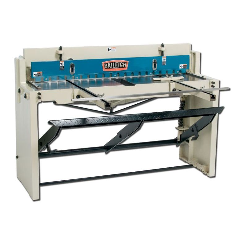 baileigh-industrial-SF-5216E-foot-stomp-shear-52-length-16-gauge-mild-steel-capacity-BA9-1007020.jpg Foot Stomp Shear | 52'' Length | 16 Gauge Cap. | Baileigh Industrial BA9-1007020 - Image 1