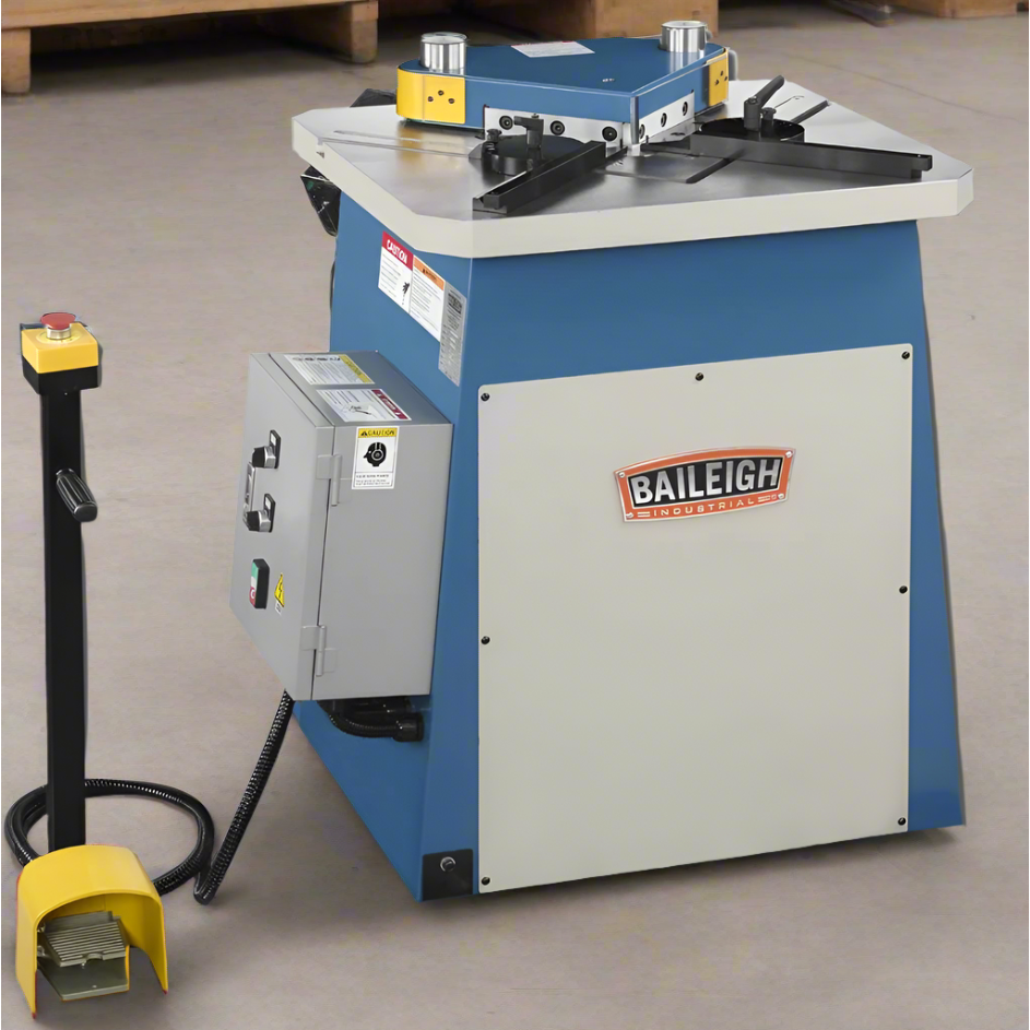 baileigh-industrial-SN-F09-MS-220V-60-Hz-3Phase-9-gauge-hydraulic-fixed-angle-sheet-metal-notcher-BA9-1007231_2024-07-18T08_50_15.812Z.png Sheet Metal Notcher | 3HP | Baileigh Industrial BA9-1007231 - Image 1