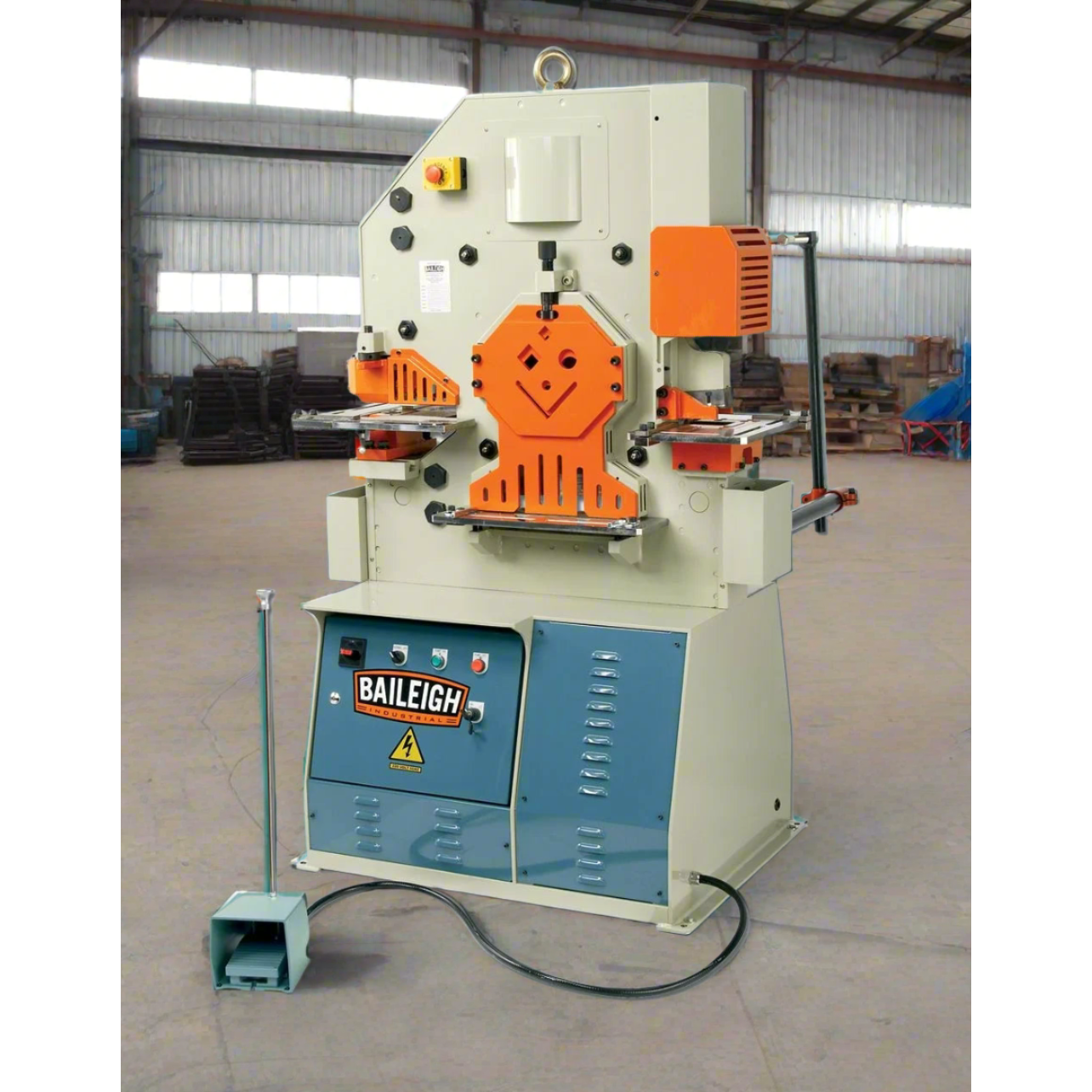 baileigh-industrial-SW-621-220V-1Phase-62-ton-5-station-ironworker-BA9-1007809_2024-07-22T09_37_06.283Z.png Hydraulic Ironworker | 62 Ton | Baileigh Industrial BA9-1007809 - Image 1