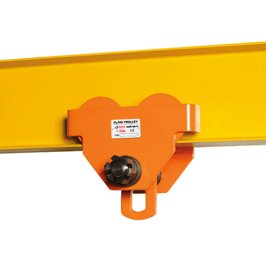 bison-lifting-10-ton-push-trolley-PT100.png Bison Lifting 10 Ton Push Trolley - Image 1