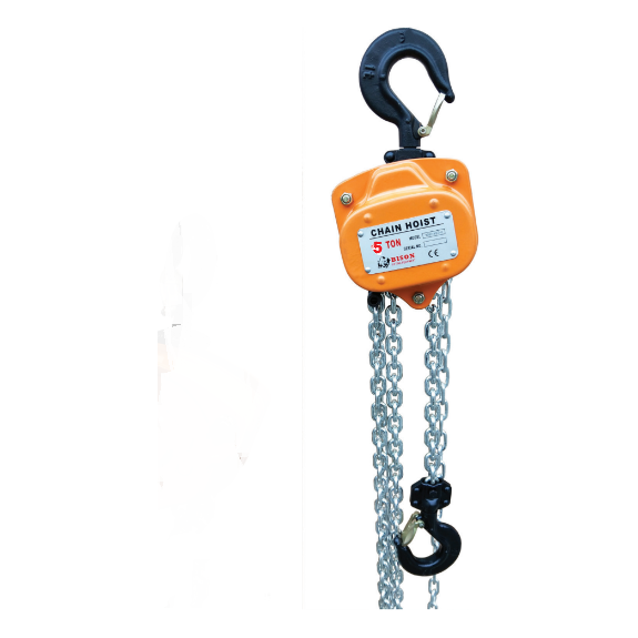 bison-lifting-5-ton-manual-chain-hoist-galvanized-CH50-10-G.png Bison Lifting 5 Ton Manual Galvanized Chain Hoist - Image 1