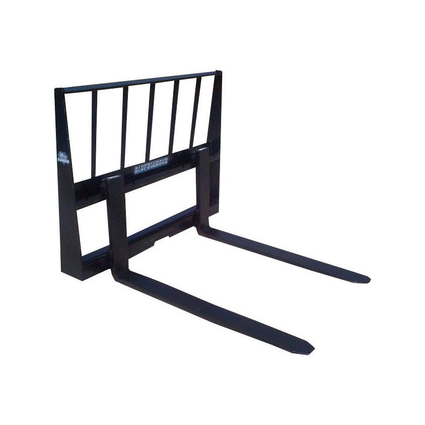 blue-diamond-attachments-2000lbs-capacity-pallet-fork-light-duty-314003.jpg Pallet Fork | 2000 lbs Capacity | Blue Diamond Attachments - Image 1