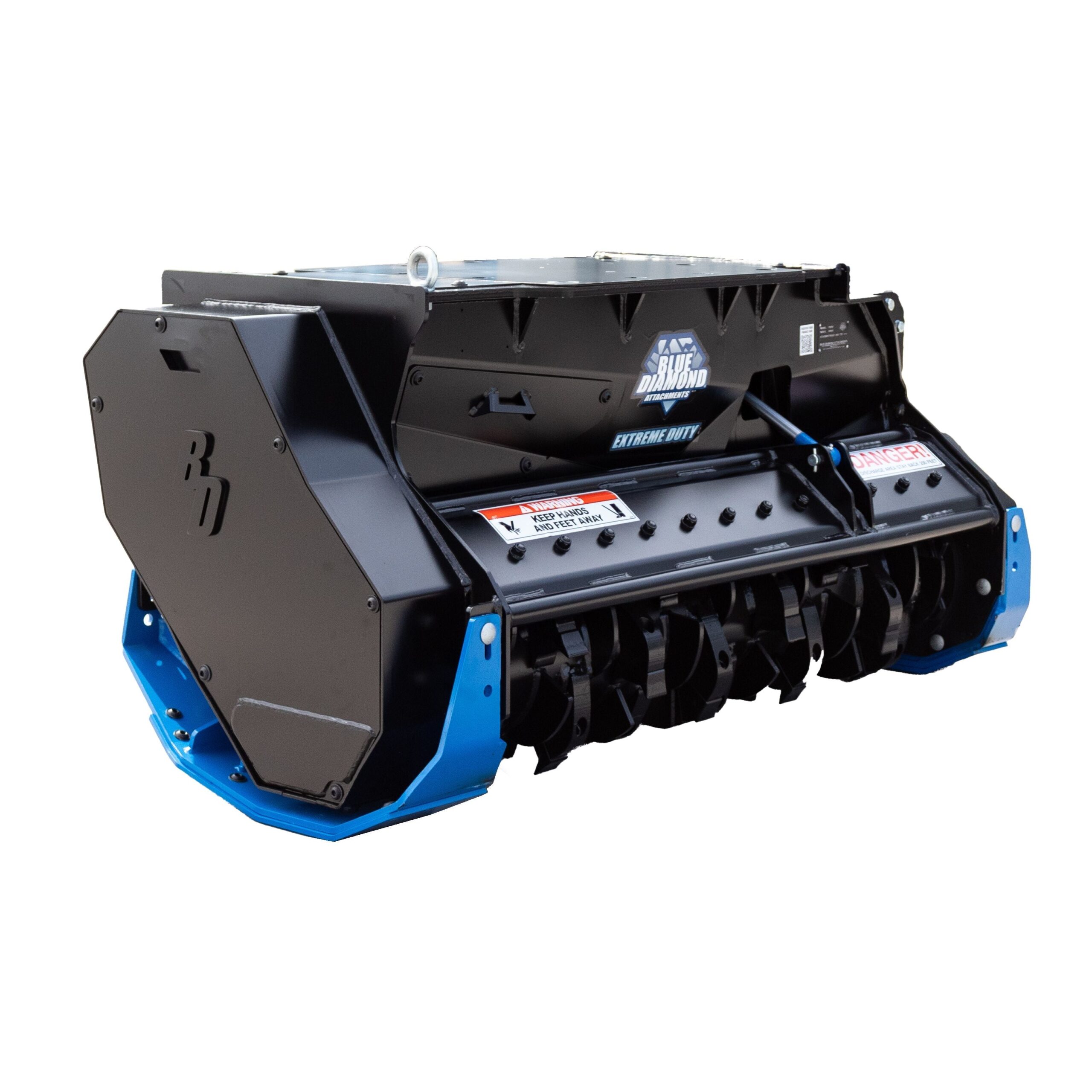 blue-diamond-attachments-excavator-drum-mulcher-extreme-duty.jpg Blue Diamond Extreme-Duty Excavator Drum Mulcher – 40″–50″ Cutting Widths - Image 1