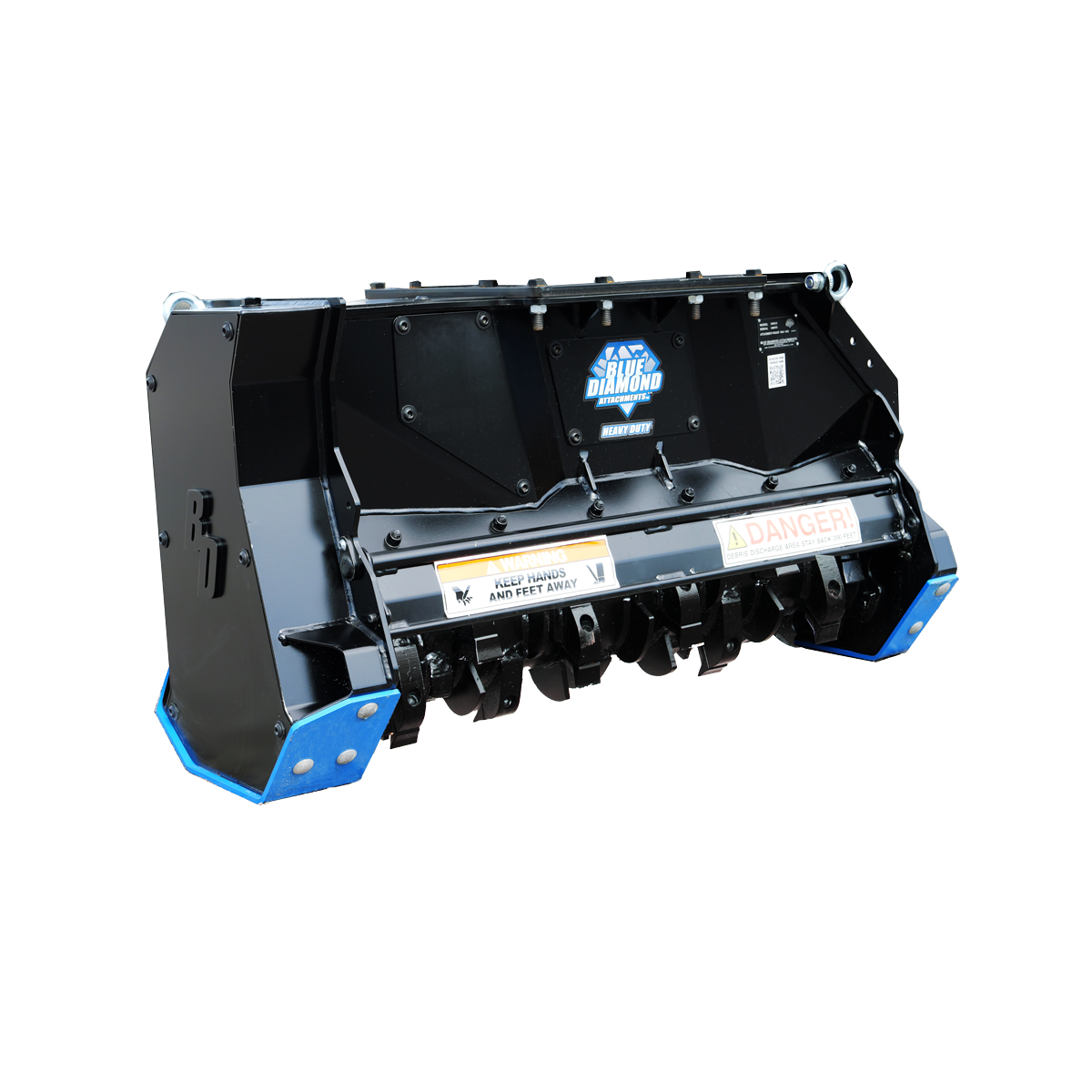 blue-diamond-attachments-excavator-drum-mulcher-heavy-duty.png Blue Diamond Heavy-Duty Excavator Drum Mulcher – 30″-50″ Cutting Widths - Image 1