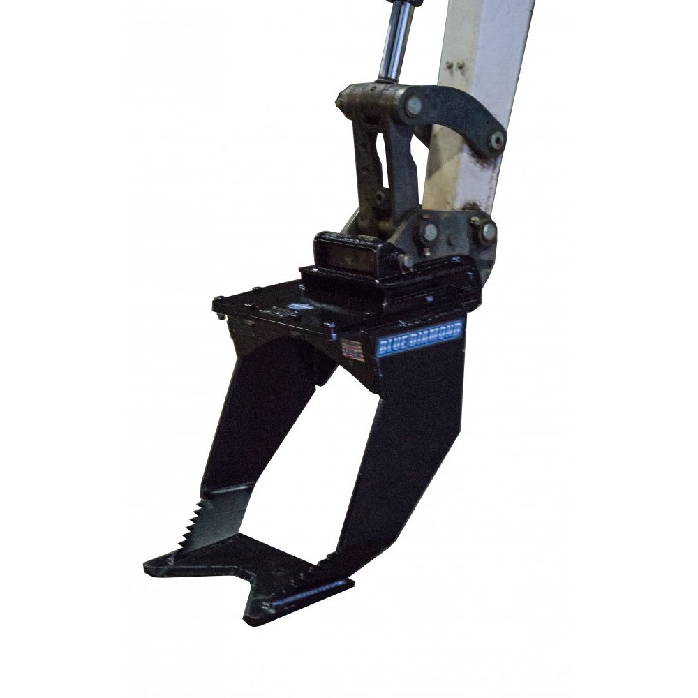blue-diamond-attachments-excavator-tree-grubber.jpg Blue Diamond Excavator Tree Grubber Attachment – Permanent Taproot Removal - Image 1