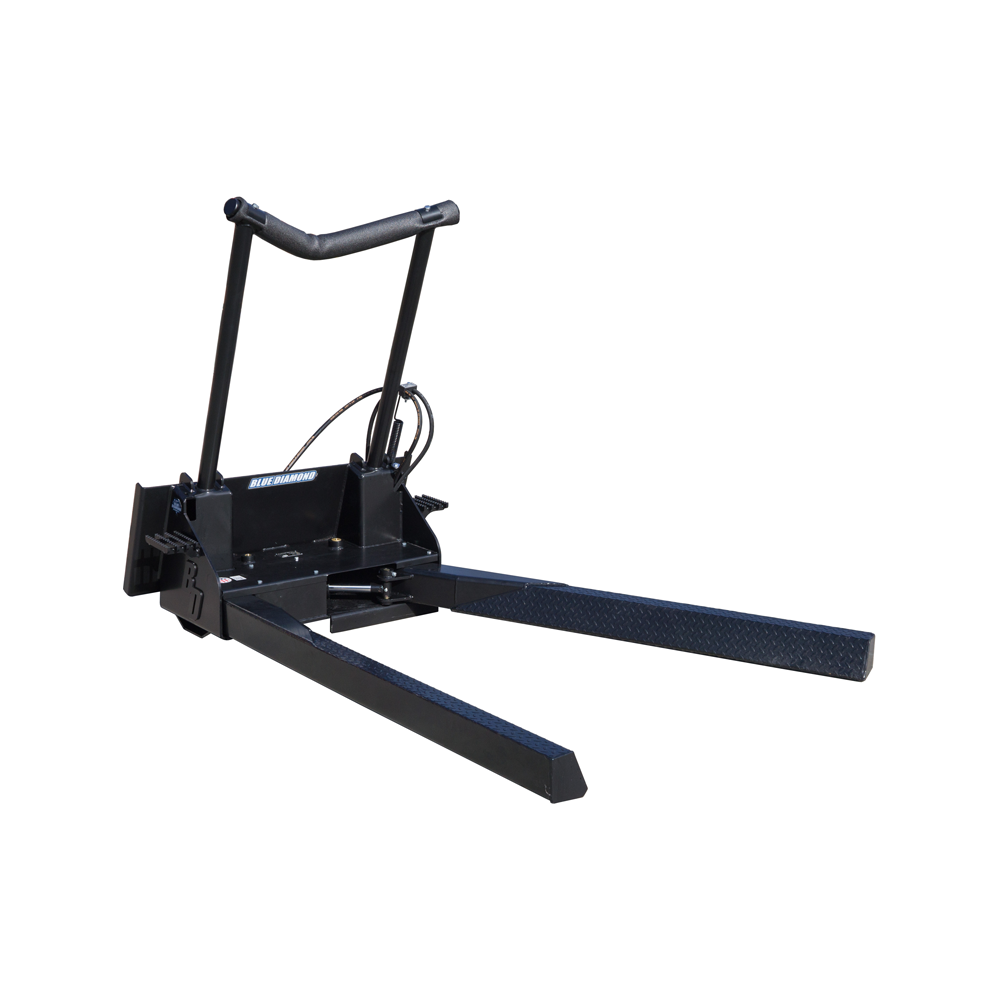 blue-diamond-attachments-hydraulic-nursery-fork_-standardduty-2500-lbs-lift-capacity-114092.png Nursery Fork | 2500 lbs Lift Cap.| Blue Diamond Attachments - Image 1