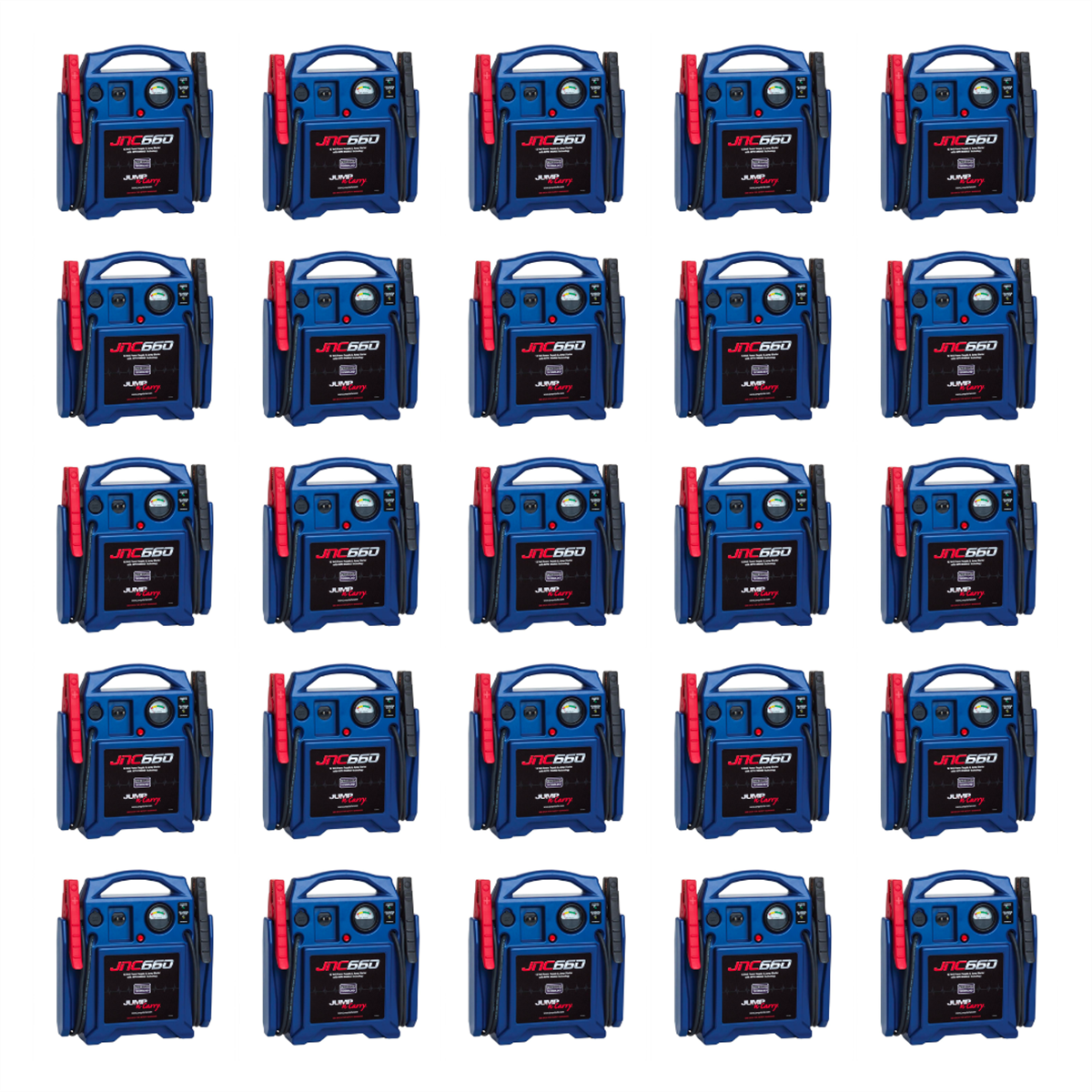 clore-automotive-JNC660-jump-N-Carry-1700A-12volt-jump-starter-with-power-supply-and-auto_charge-technology-blue-25count-SOLJNC660-PL25-0.png Clore Automotive Jump-N-Carry JNC660 1700 Peak Amp 12V Jump Starter – Power Supply & Auto Charge Technology | Blue | SOLJNC660-PL25 (25 Count Bulk) - Image 1