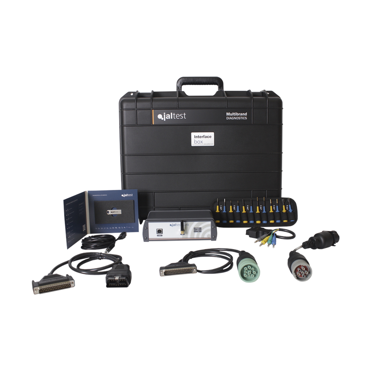 cojali-USA-jaltest-HD-link-kit-COJ29366.png COJALI USA Jaltest HD Link Kit COJ29366 – Heavy‑Duty Vehicle Diagnostic Interface - Image 1