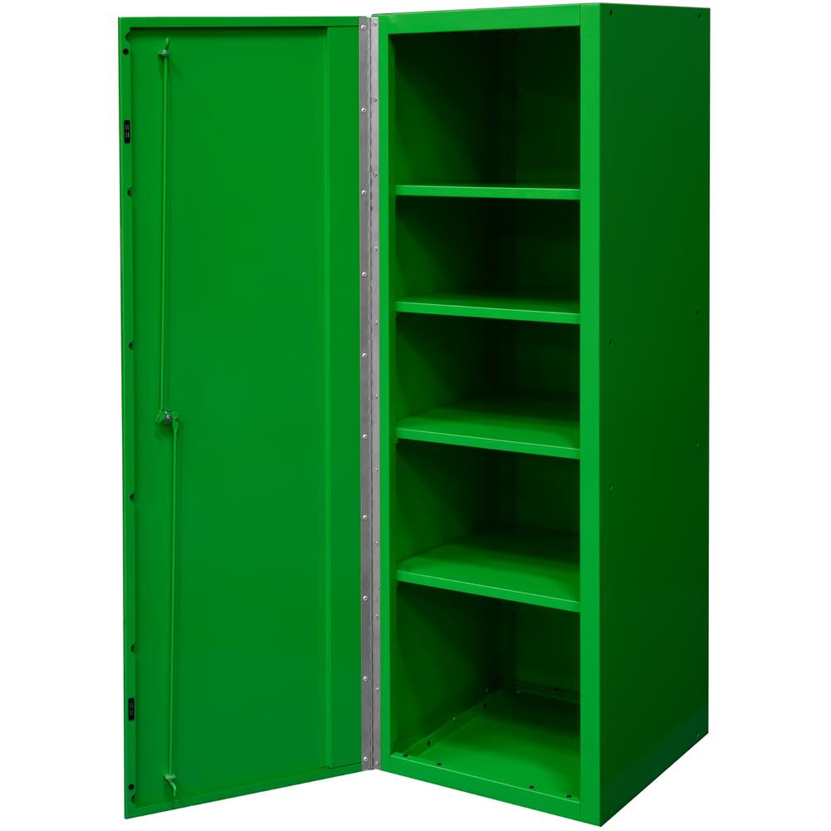 extreme-tools-DX-19inch-x-21in-locker-4-shelves-green-with-black-handle-EXTDX192100SLGNBK.png Extreme Tools DX 19'' x 21'' Locker 4 Shelves, Green w/Black Handle EXTDX192100SLGNBK - Image 1