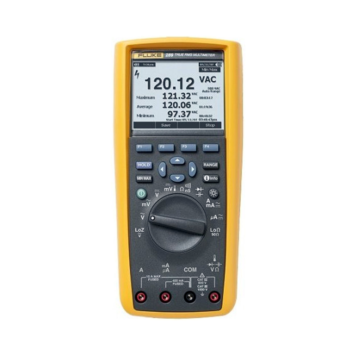fluke-TRUE-RMS-IND-logging-multimeter-with-trendcapture-FLU289.png Fluke TRUE-RMS IND Logging Multimeter With Trendcapture FLU289 - Image 1