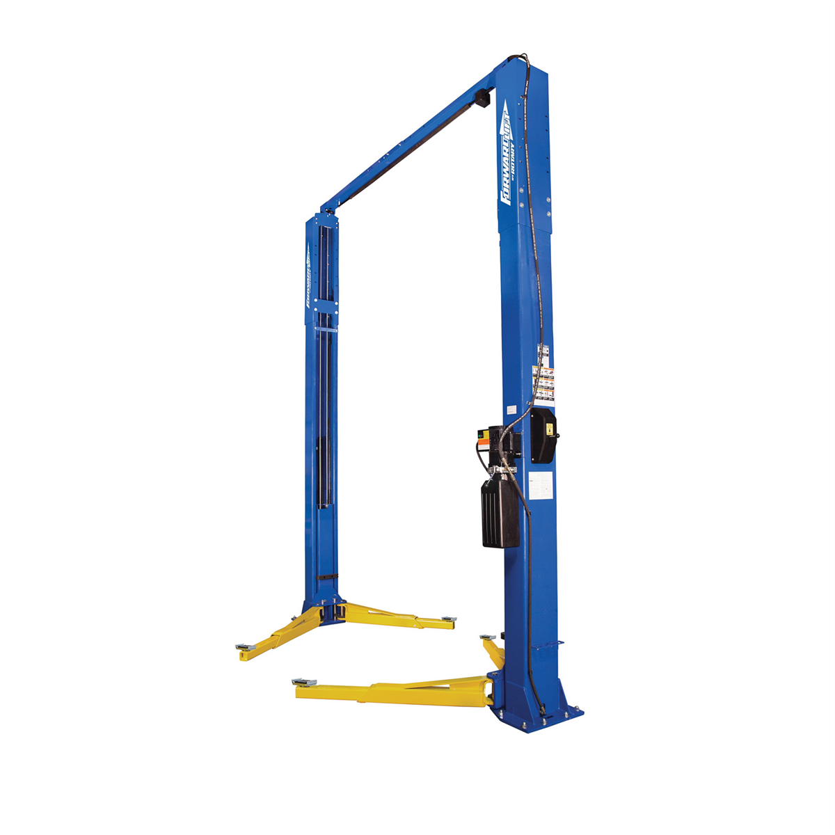forward-lift-12K-2-post-symmetric-vehicle-lift-160in-height-blue-ROTI12N300BL_6c3f1fc2-28c8-479c-bb77-cf5e7c9f2154.png Forward Lift 12K 2-Post Symmetric Vehicle Lift 160in Height Blue ROTI12N300BL - Image 1