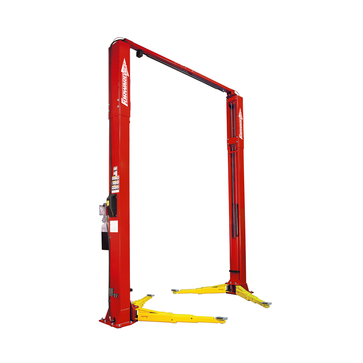forward-lift-12K-2-post-symmetric-vehicle-lift-172in-height-red-ROTI12N301RD.png Forward Lift 12K 2-Post Symmetric Vehicle Lift 172in Height Red - Image 1