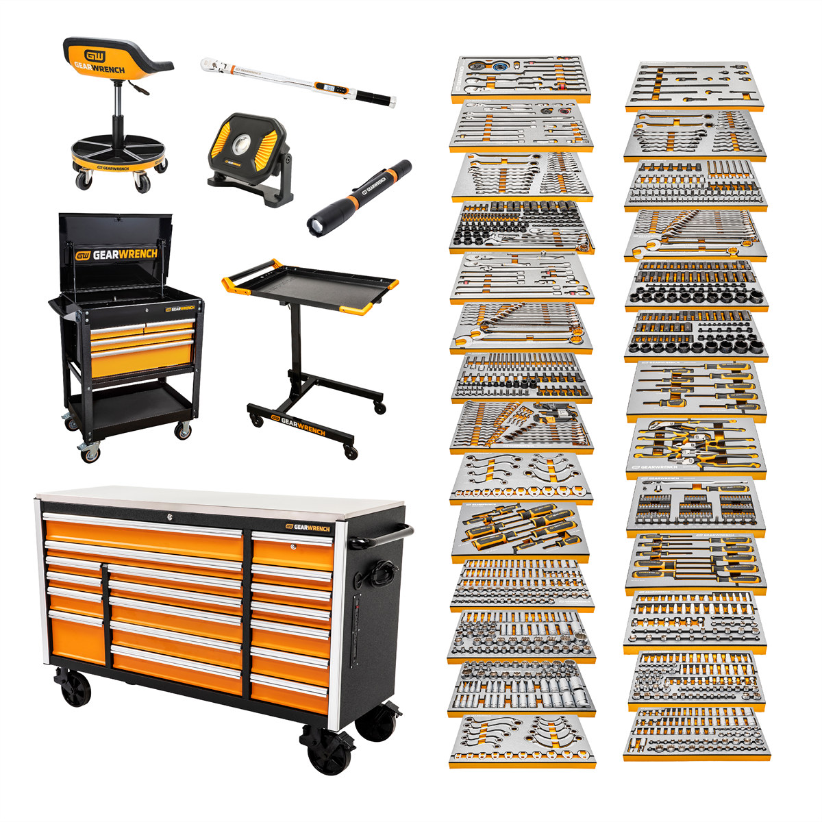 gearWrench-1268-piece-MEGAMOD-master-mechanics-tool-set-inch-premium-modular-foam-trays-with-tool-storage-KDTMEGAMOD1268.png GearWrench 1268 Piece MEGAMOD Master Mechanics Tool Set Inch Premium Modular Foam Trays with Tool Storage KDTMEGAMOD1268 - Image 1