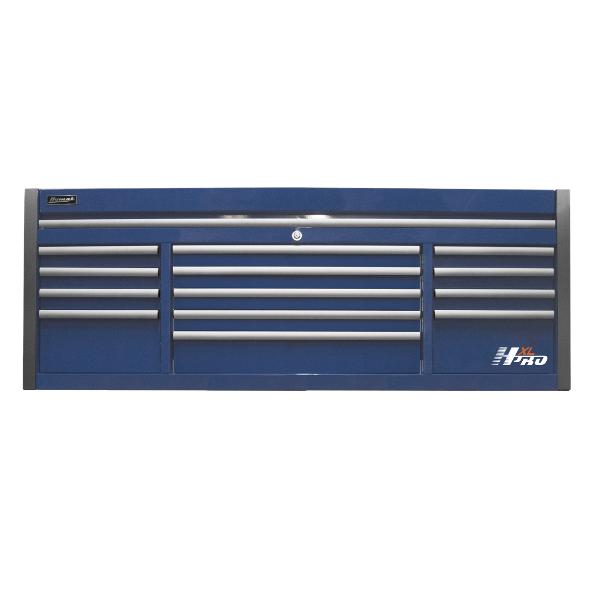 homak-manufacturing-72in-HXL-13-drawer-top-chest-blue-HOMHX02072152.png Homak Manufacturing 72'' HXL 13-Drawer Top Chest - Blue HOMHX02072152 - Image 1