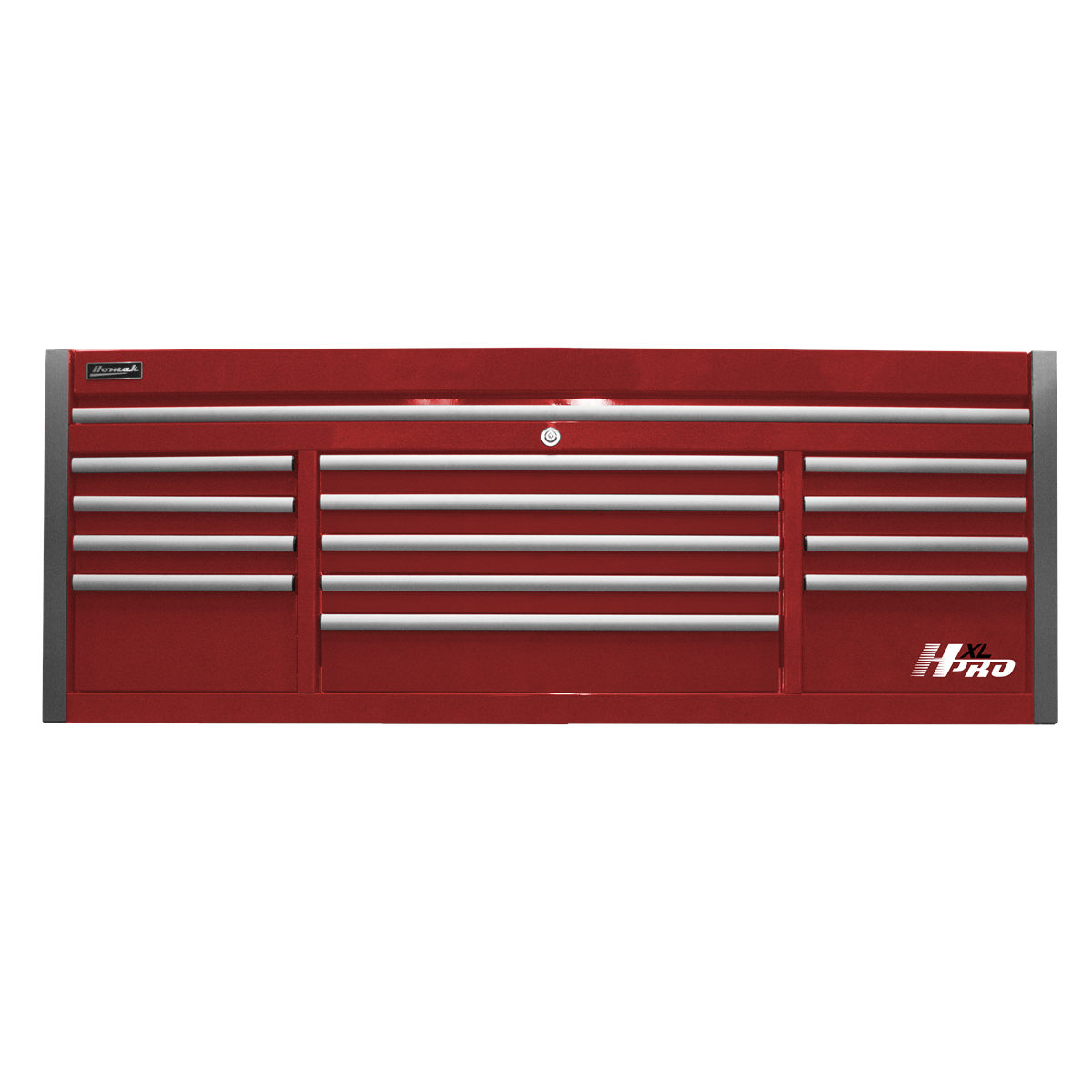 homak-manufacturing-72in-HXL-13-drawer-top-chest-red-HOMHX02072153.png Homak Manufacturing 72'' HXL 13-Drawer Top Chest - Red HOMHX02072153 - Image 1
