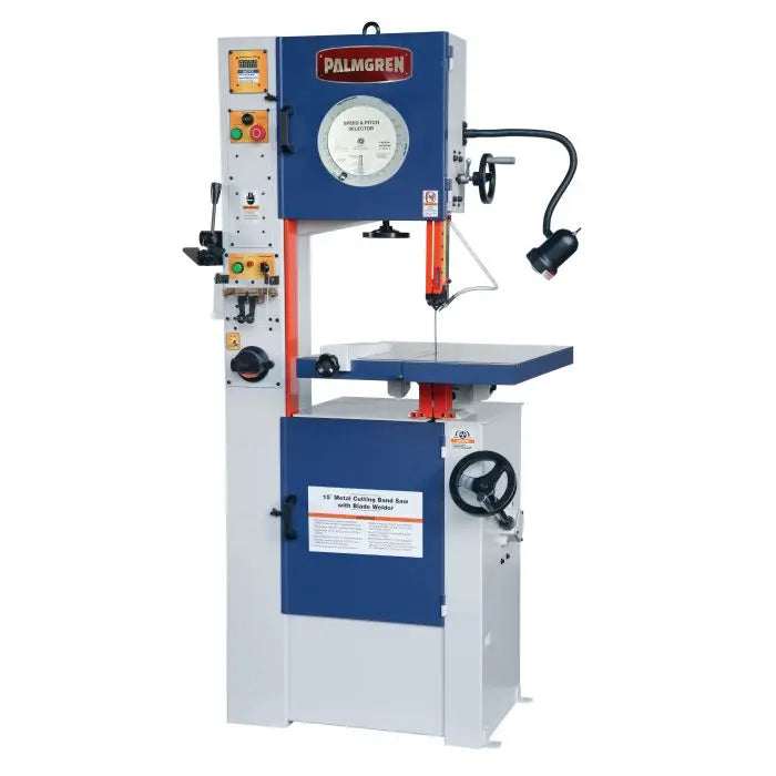 palmgren-15-variable-speed-vertical-band-saw-with-welder-9683116.jpg Band Saw | 15'' | Variable Speed | Vertical | Palmgren 9683116 - Image 1