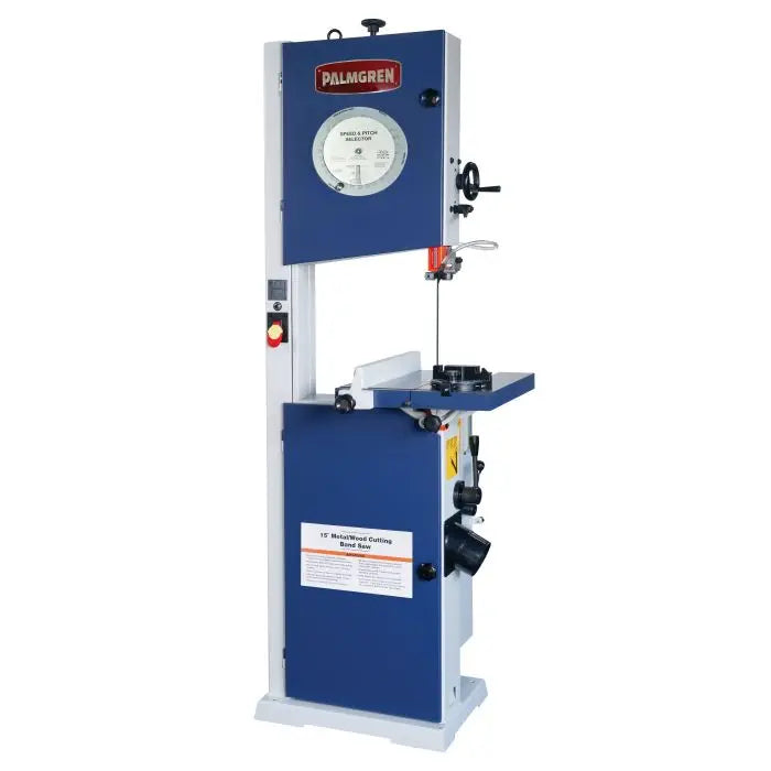 palmgren-15-vertical-wood-metal-band-saw-9683115.jpg Band Saw | 15'' | Wood/Metal | Vertical | Palmgren 9683115 - Image 1